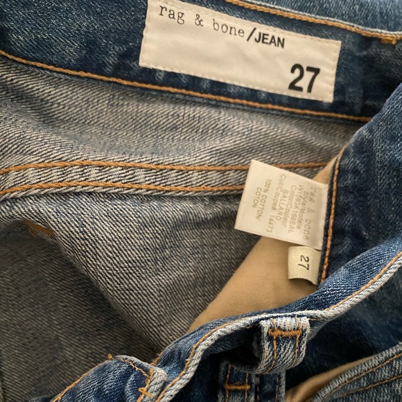 Rag & Bone Distressed Jeans Size 27 - Picture 5 of 7